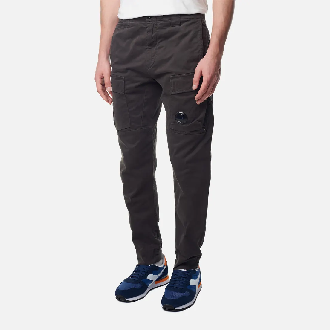C.P. Company Мужские брюки Stretch Sateen Ergonomic Zipped
