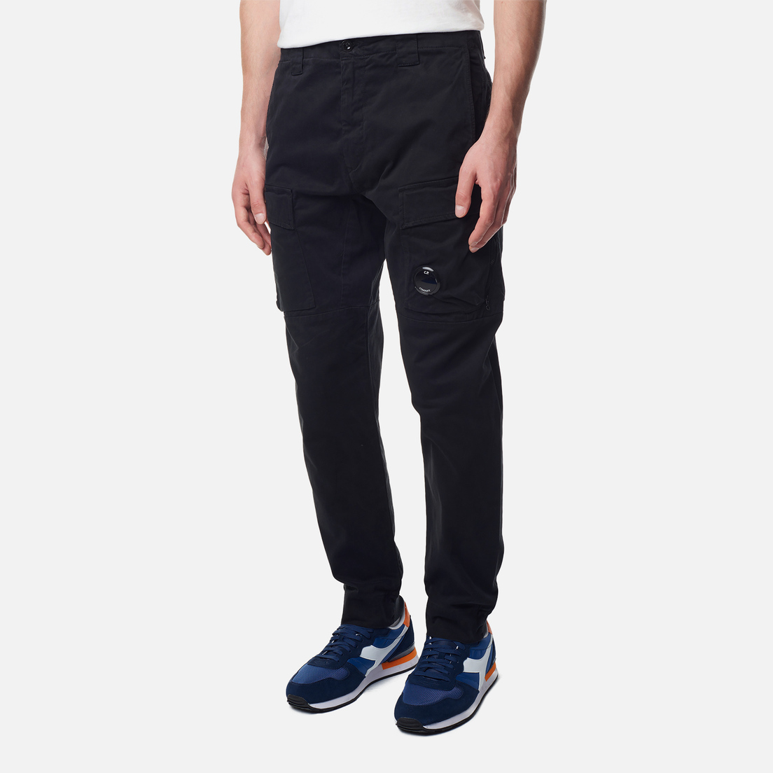 C.P. Company Мужские брюки Stretch Sateen Ergonomic Zipped