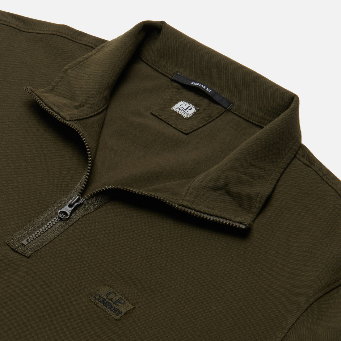 C.P. Company Мужская толстовка Stretch Piquet Regular Zipped