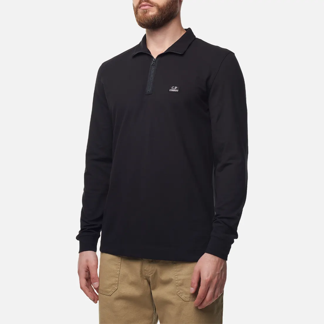 C.P. Company Мужская толстовка Stretch Piquet Regular Zipped