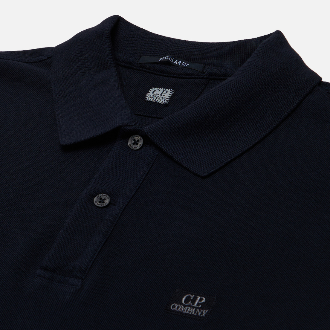 C.P. Company Мужское поло 24/1 Piquet Regular Garment Dyed