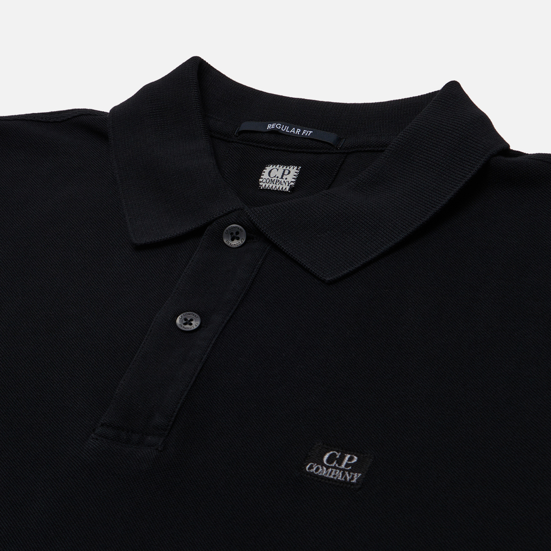 C.P. Company Мужское поло 24/1 Piquet Regular Garment Dyed