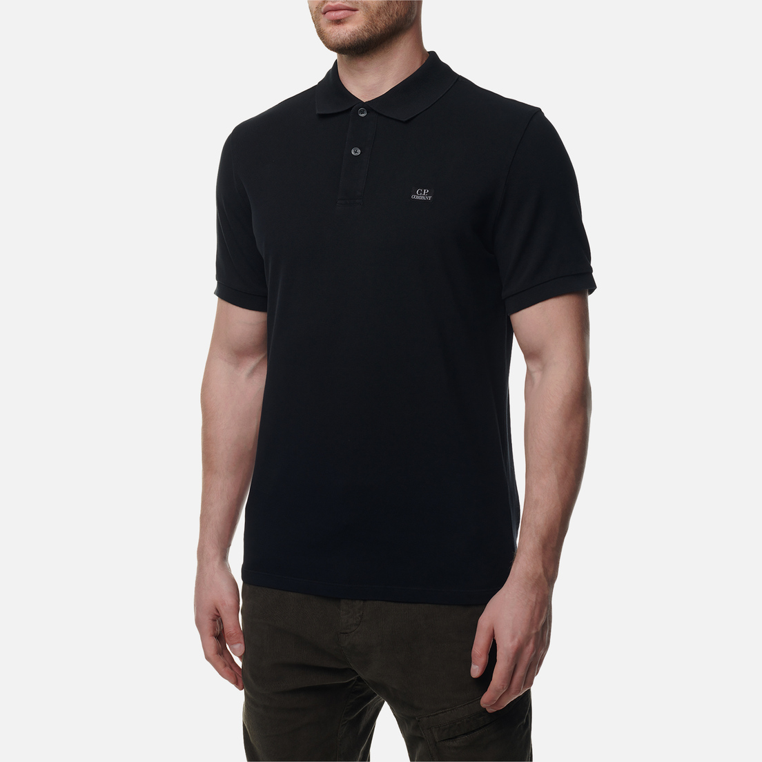 C.P. Company Мужское поло 24/1 Piquet Regular Garment Dyed