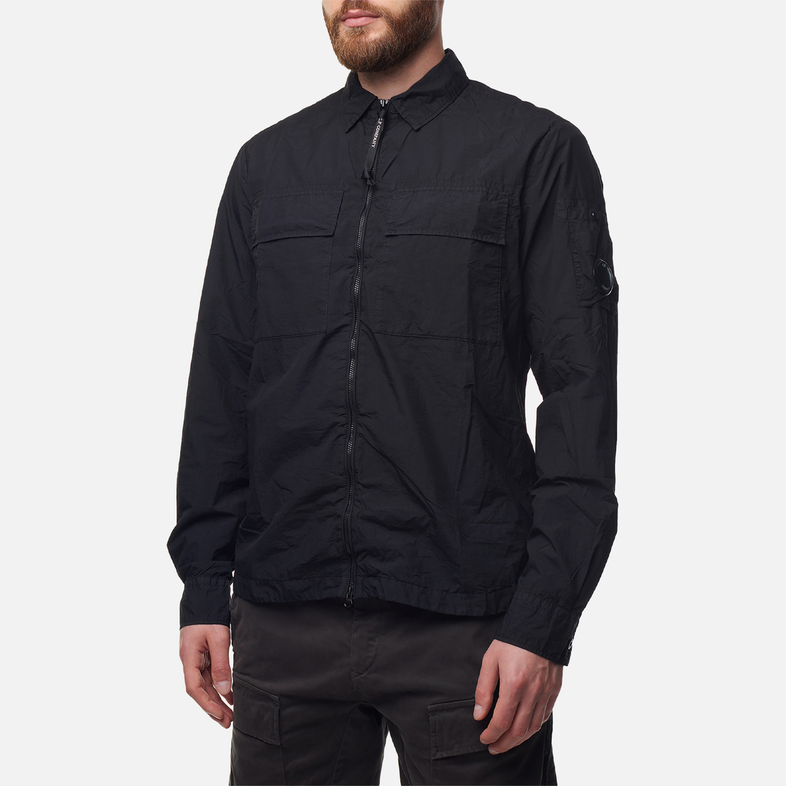 C.P. Company Мужская рубашка Taylon L Zipped