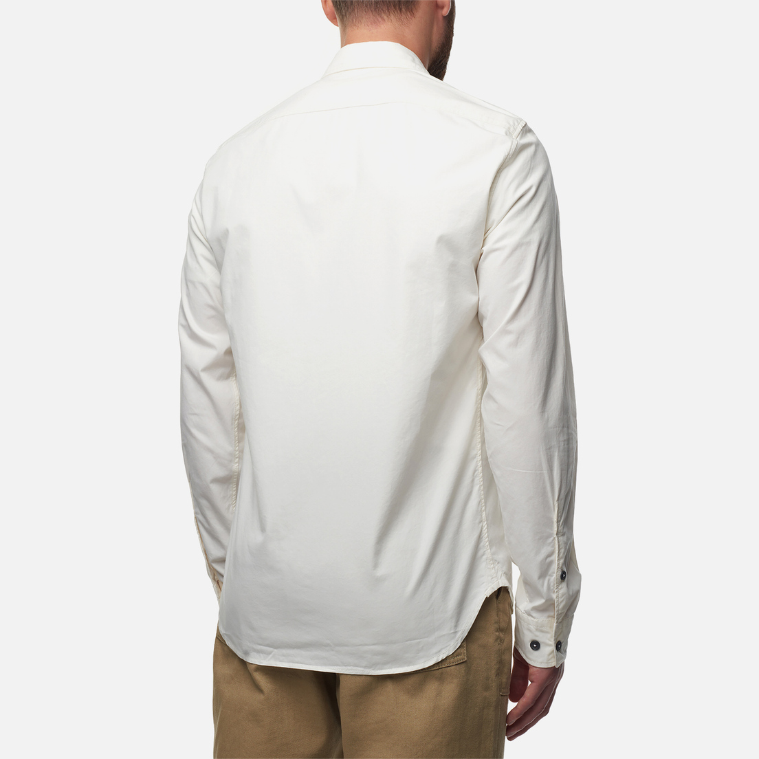 C.P. Company Мужская рубашка Gabardine Buttoned Lens