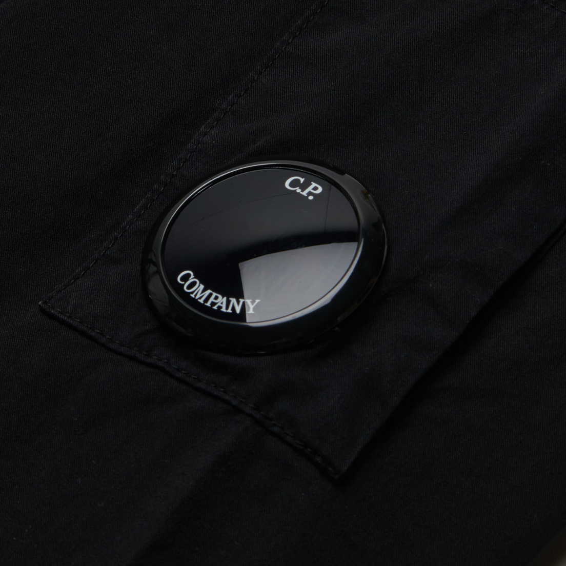 C.P. Company Мужская рубашка Gabardine Buttoned Lens