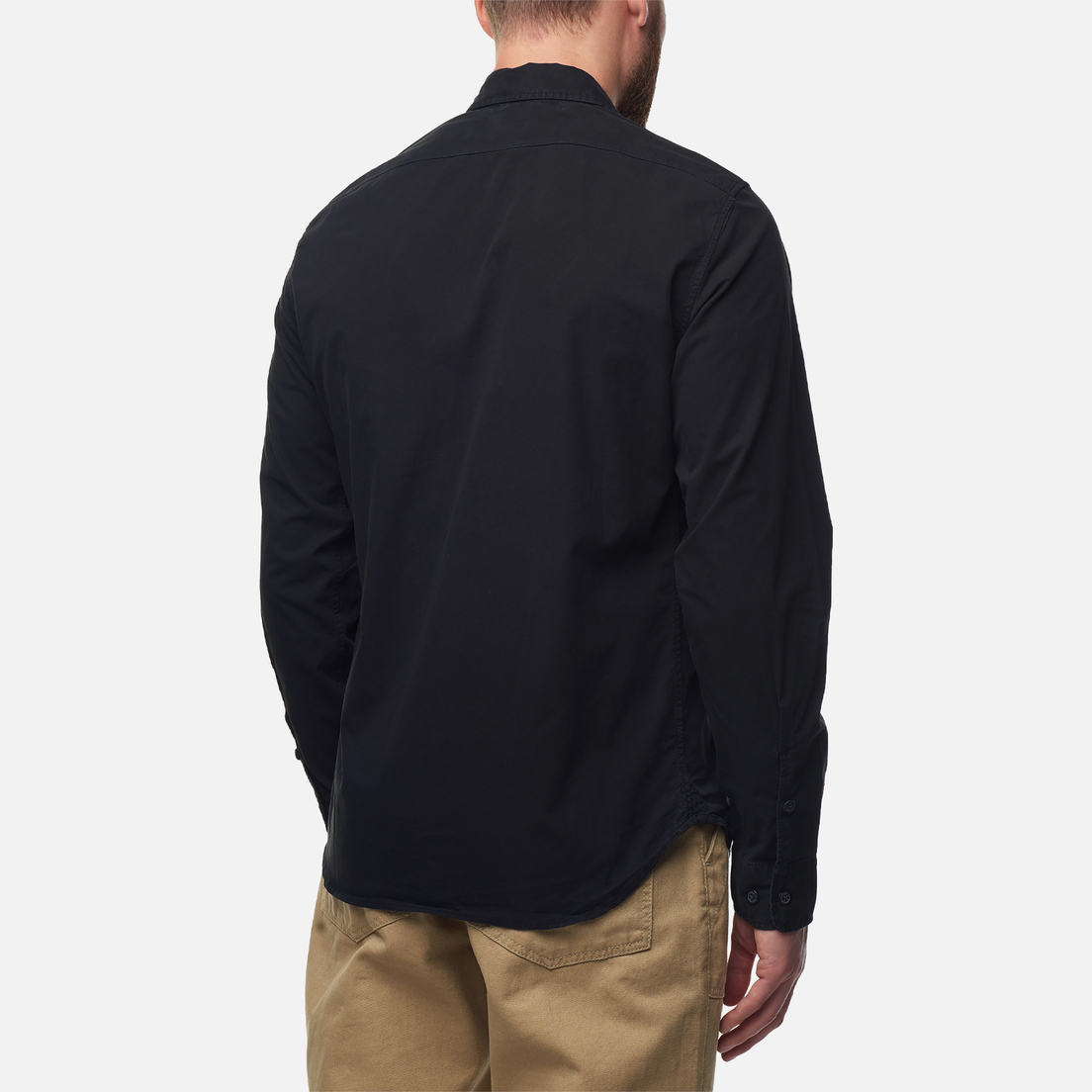 C.P. Company Мужская рубашка Gabardine Buttoned Lens