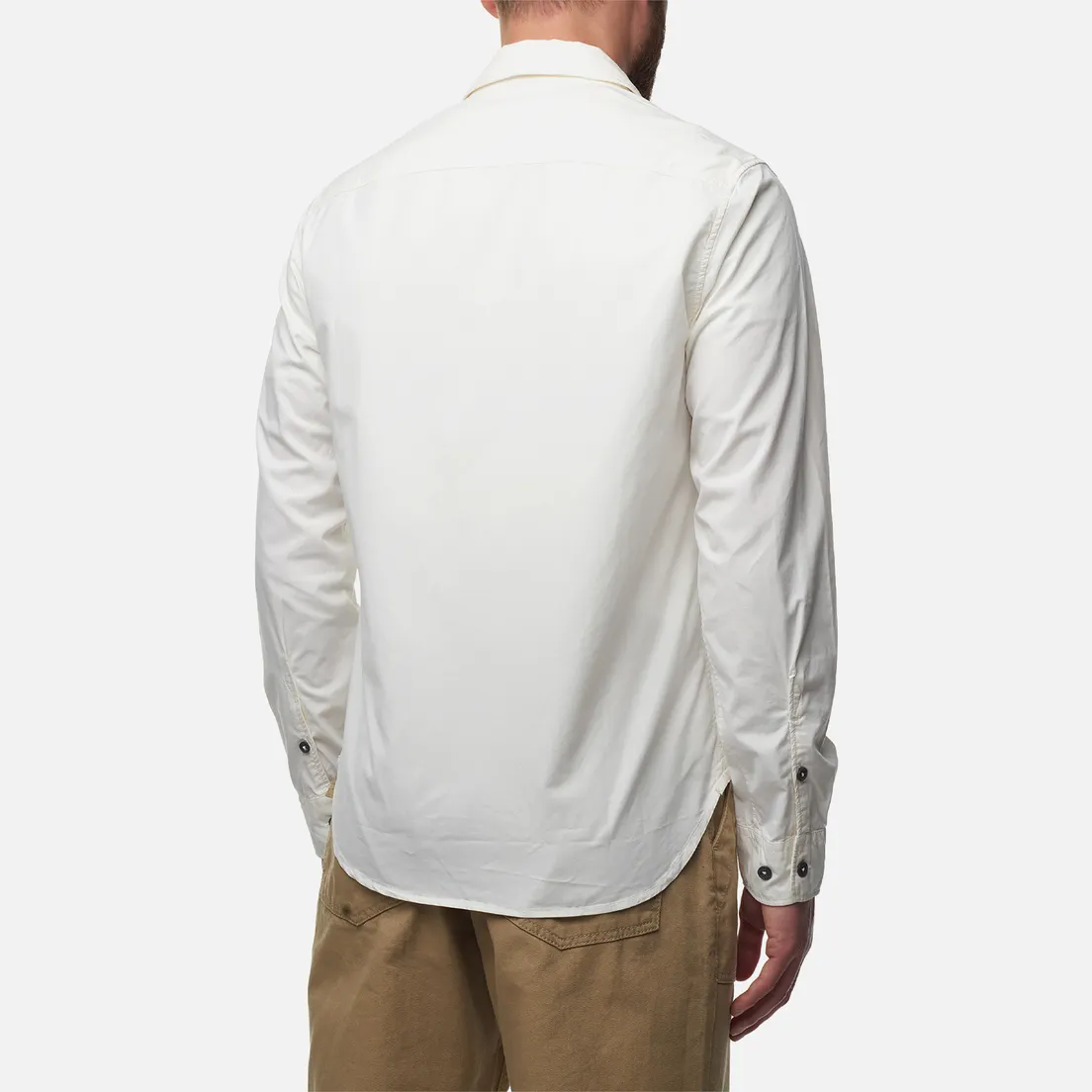 C.P. Company Мужская рубашка Gabardine Zipped Lens