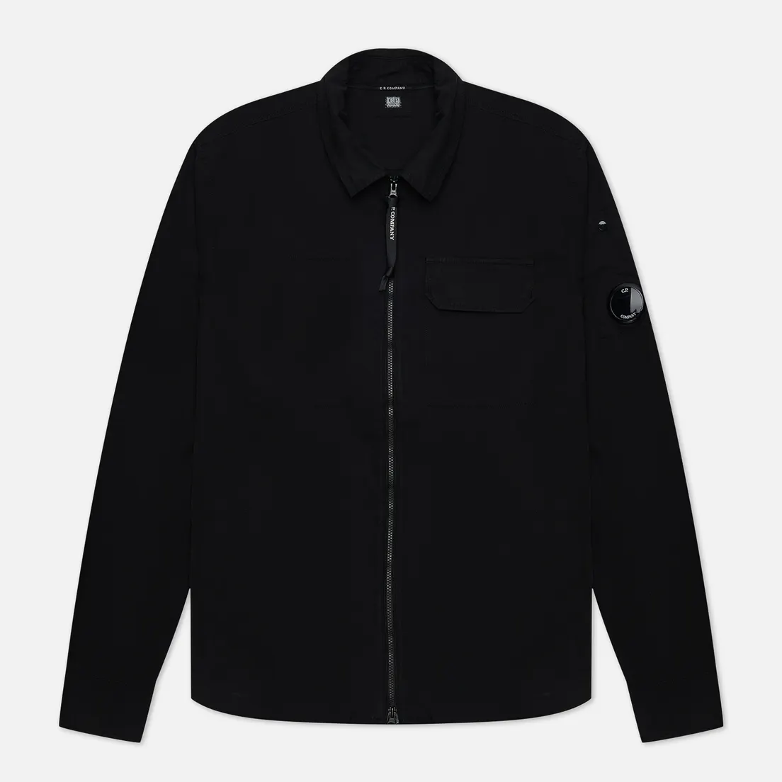 C.P. Company Мужская рубашка Gabardine Zipped Lens