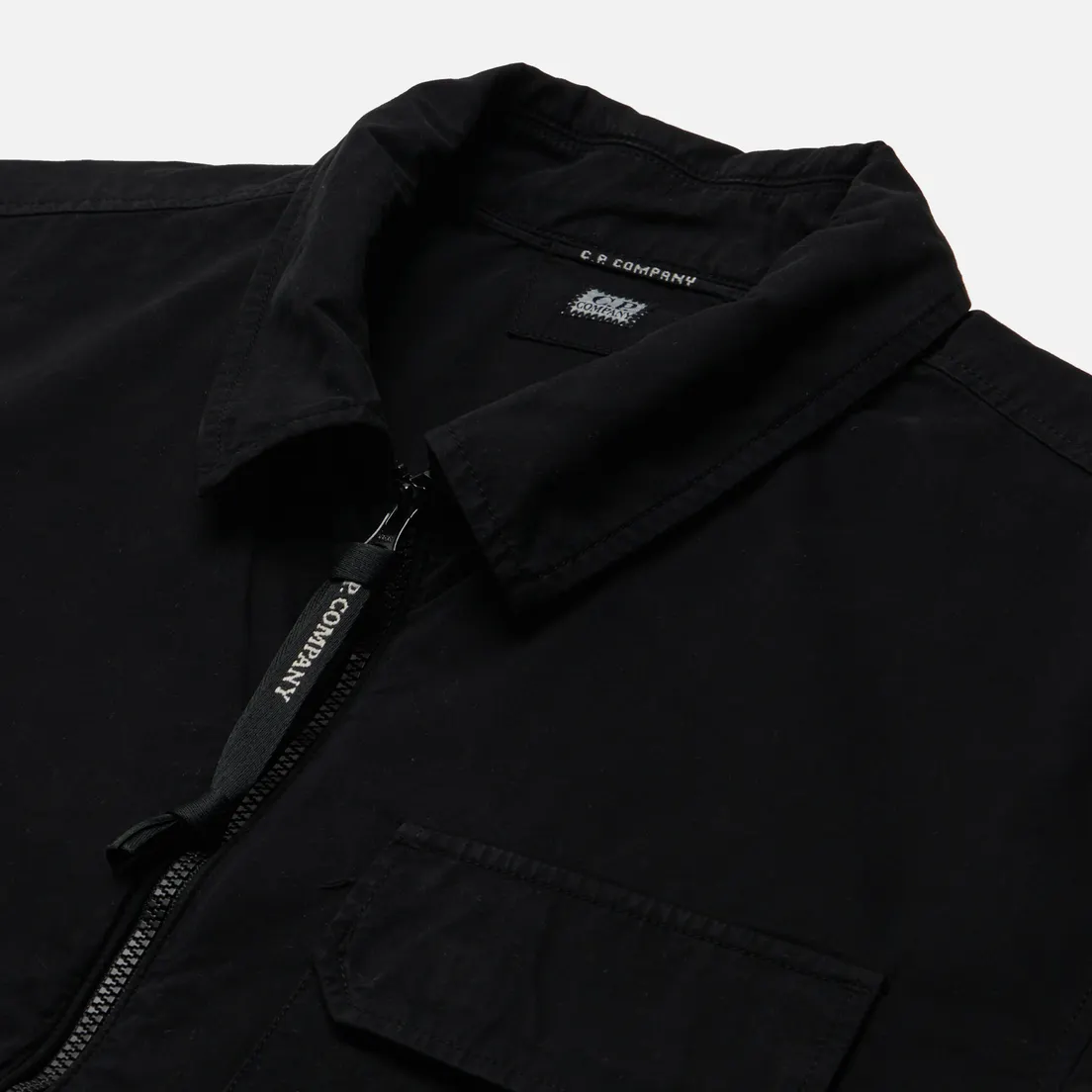 C.P. Company Мужская рубашка Gabardine Zipped Lens