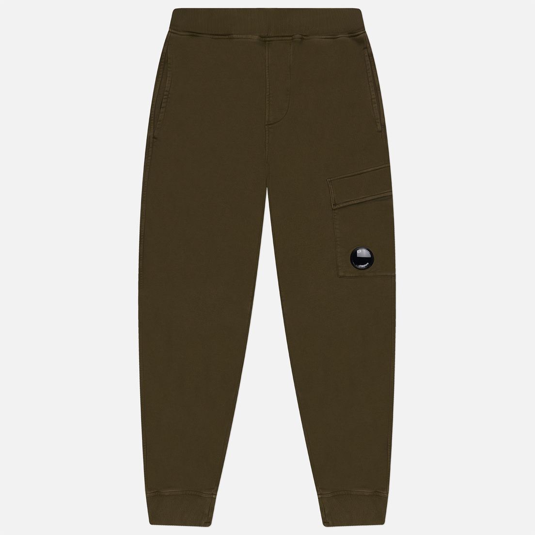 C.P. Company Мужские брюки Brushed & Emerized Diagonal Fleece Cargo Track