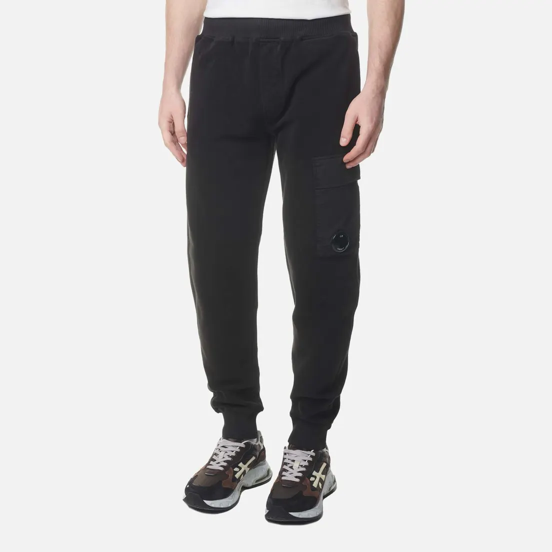 C.P. Company Мужские брюки Reverse Brushed & Emerized Diagonal Fleece