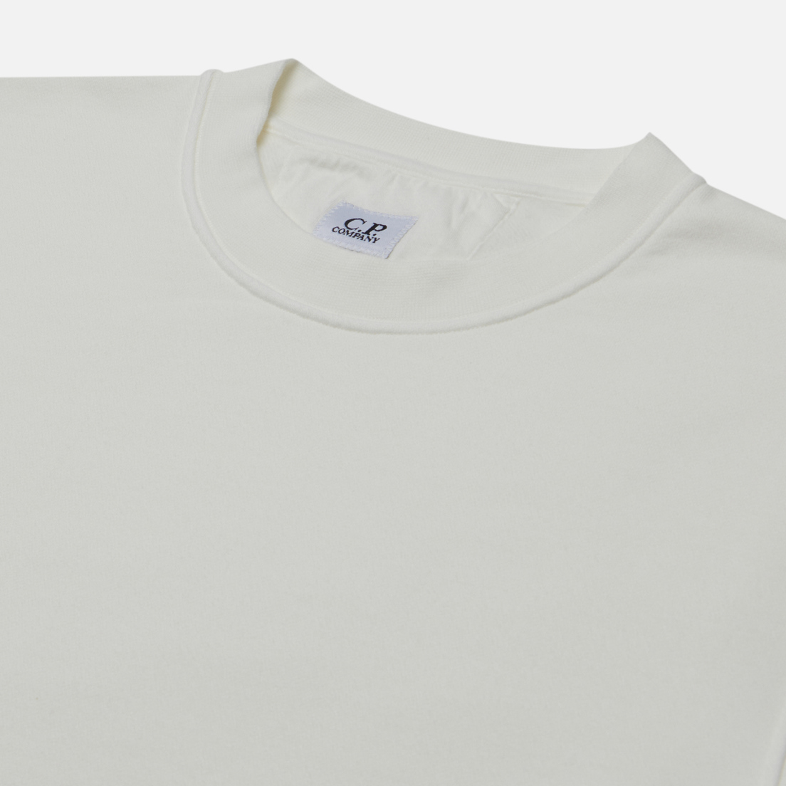 C.P. Company Мужская толстовка Brushed & Emerized Diagonal Fleece Lens Garment Dyed
