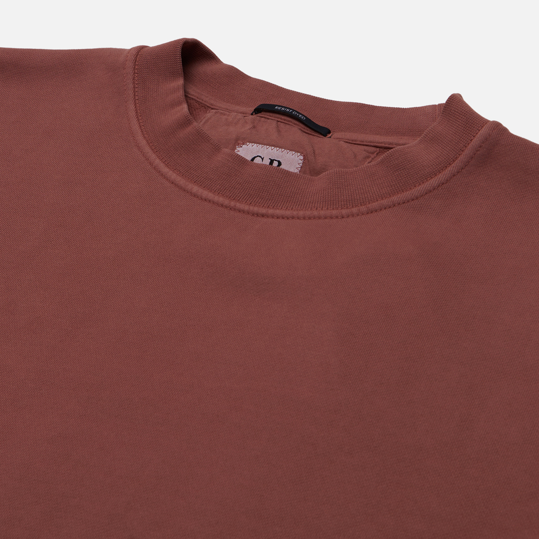 C.P. Company Мужская толстовка Brushed & Emerized Diagonal Fleece Lens Resist Dyed