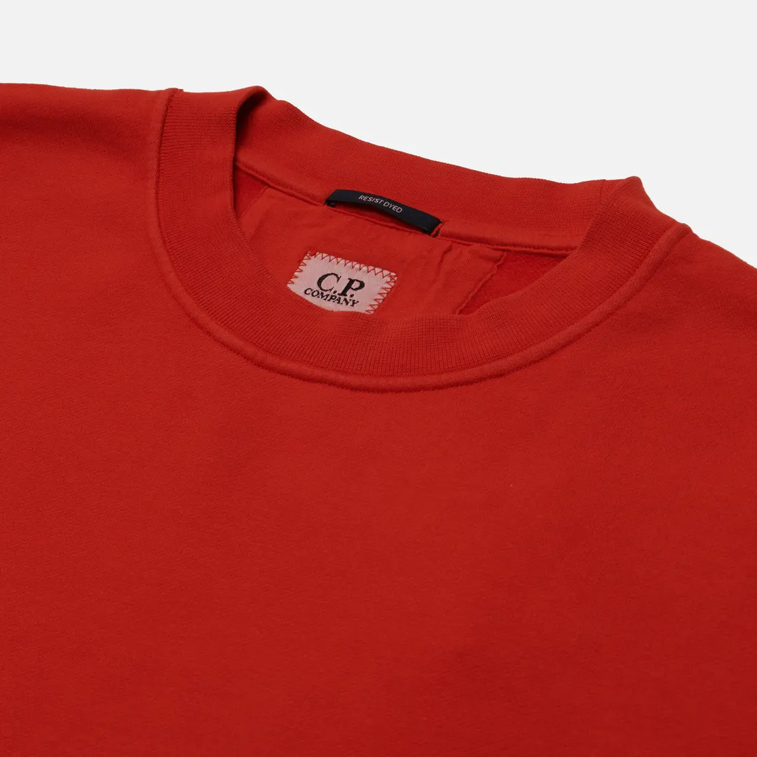 C.P. Company Мужская толстовка Brushed & Emerized Diagonal Fleece Lens Resist Dyed