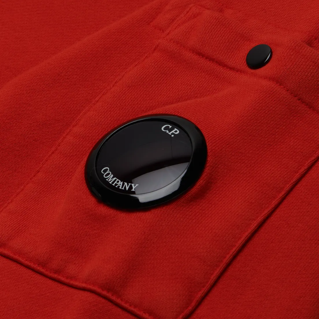 C.P. Company Мужская толстовка Brushed & Emerized Diagonal Fleece Lens Resist Dyed