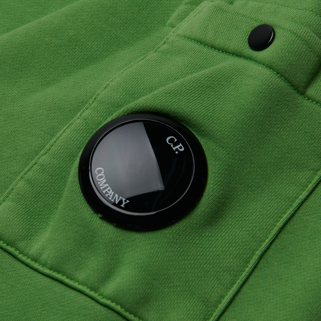 C.P. Company Мужская толстовка Brushed & Emerized Diagonal Fleece Lens Resist Dyed