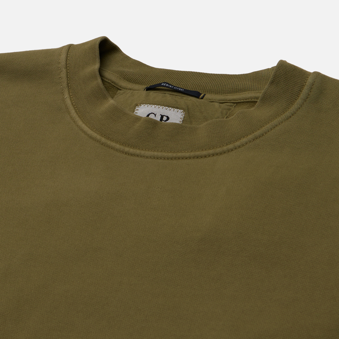 C.P. Company Мужская толстовка Brushed & Emerized Diagonal Fleece Lens Resist Dyed