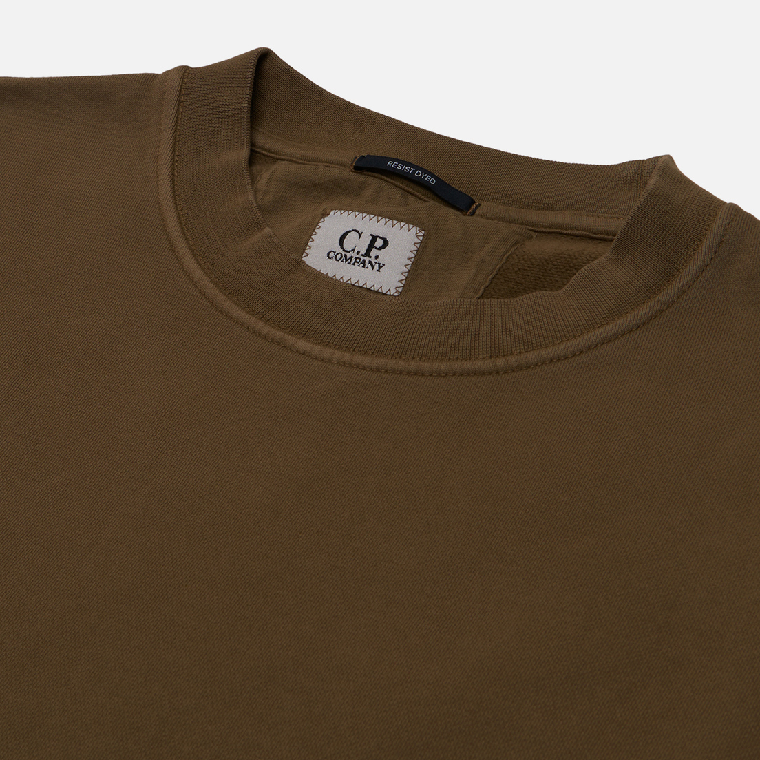 C.P. Company Мужская толстовка Brushed & Emerized Diagonal Fleece Lens Resist Dyed