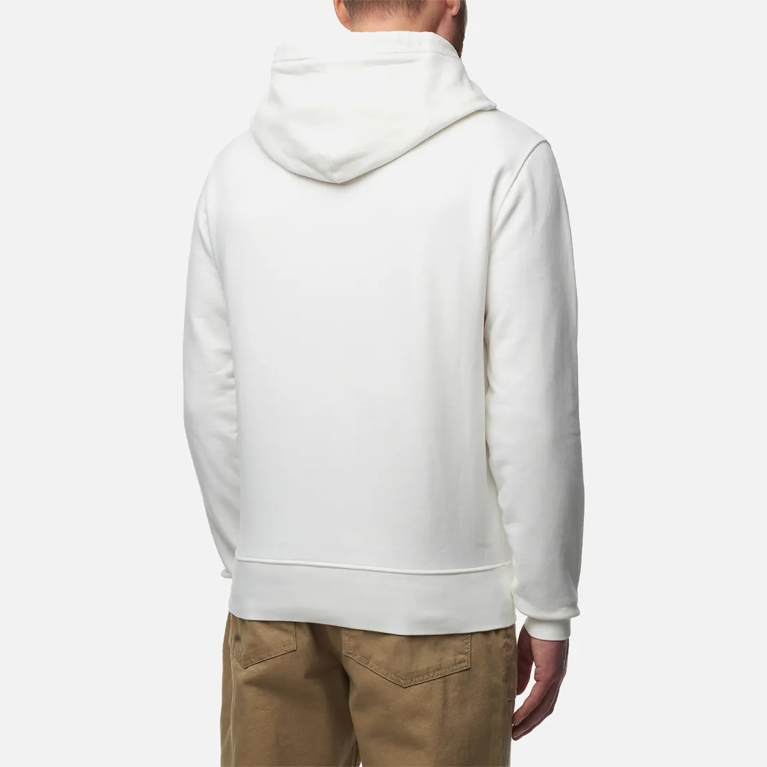 C.P. Company Мужская толстовка Brushed & Emerized Diagonal Fleece Lens Hoodie Garment Dyed