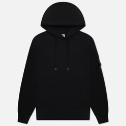 C.P. Company Мужская толстовка Brushed & Emerized Diagonal Fleece Lens Hoodie Garment Dyed