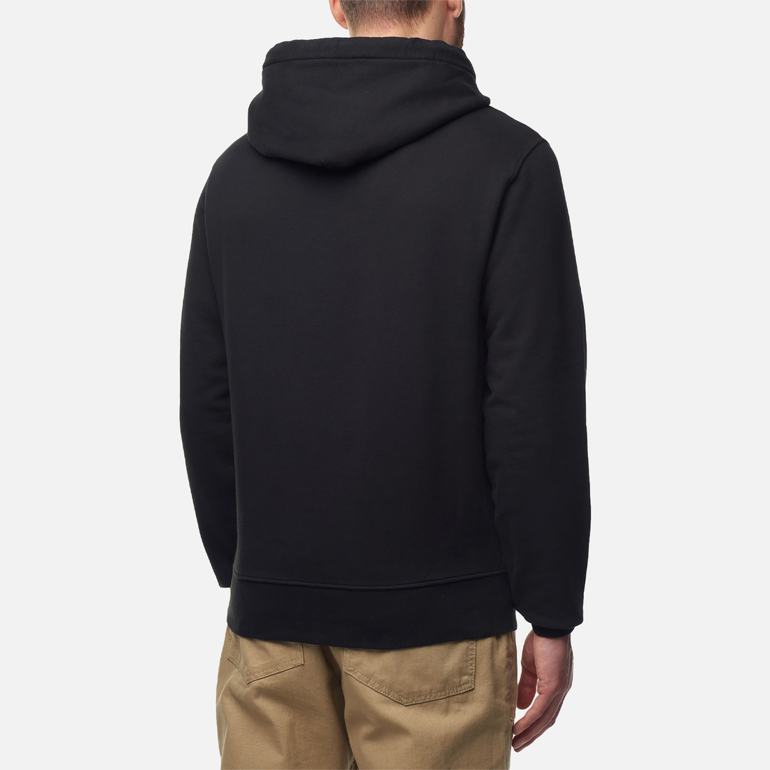 C.P. Company Мужская толстовка Brushed & Emerized Diagonal Fleece Lens Hoodie Garment Dyed