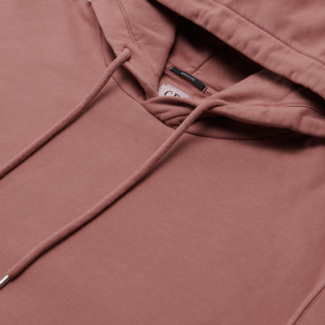 C.P. Company Мужская толстовка Brushed & Emerized Diagonal Fleece Lens Hoodie Resist Dyed