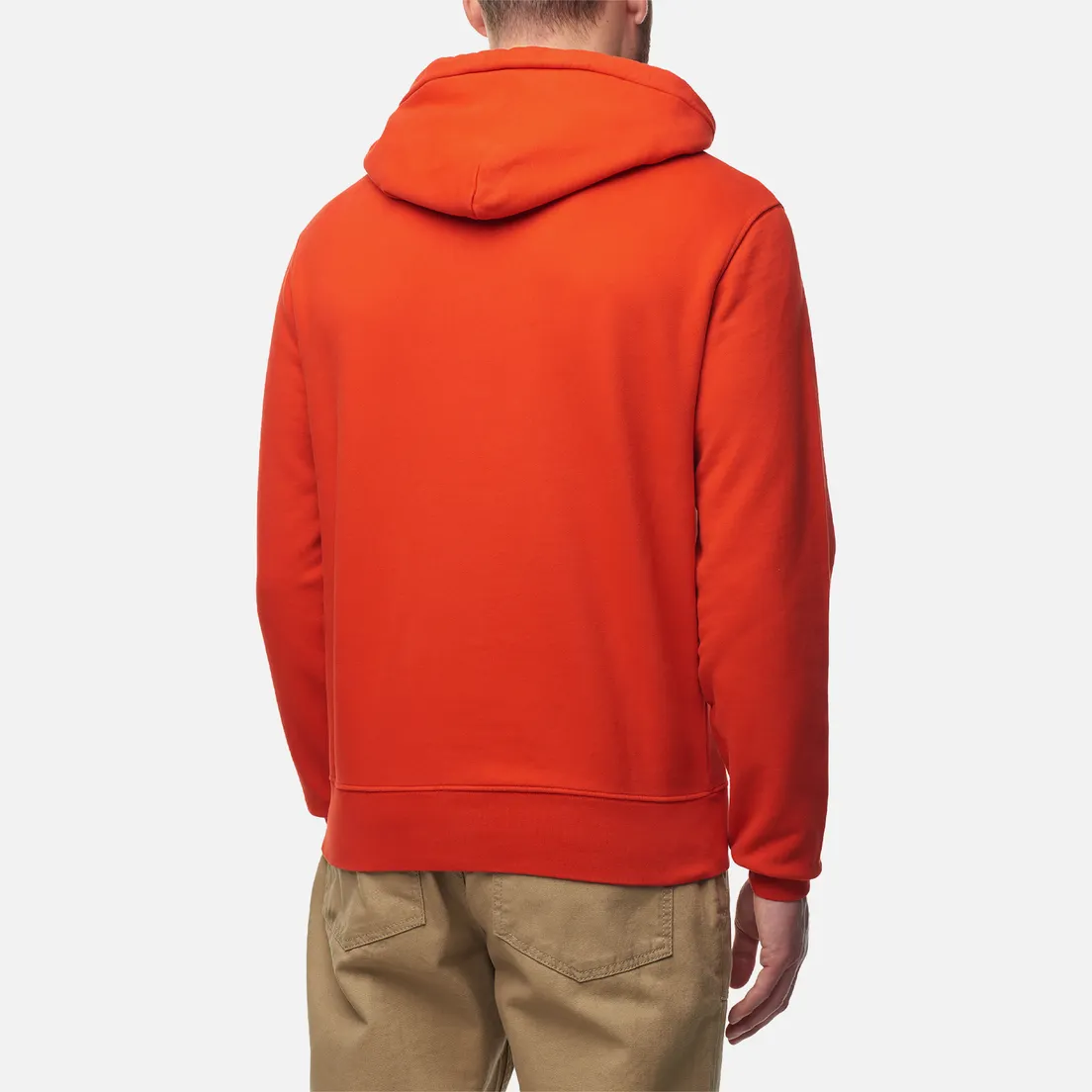 C.P. Company Мужская толстовка Brushed & Emerized Diagonal Fleece Lens Hoodie Resist Dyed