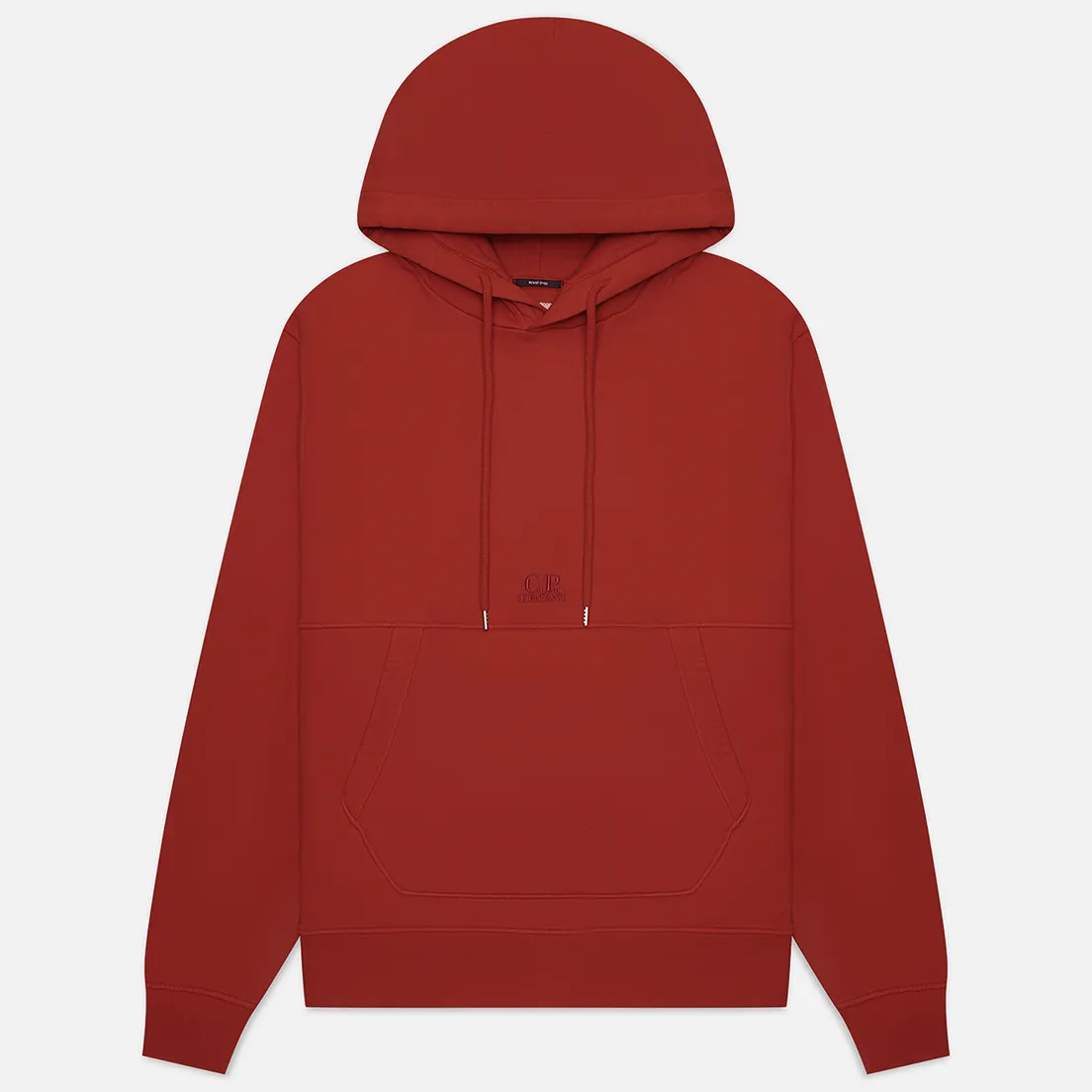 C.P. Company Мужская толстовка Brushed & Emerized Diagonal Fleece Logo Resist Dyed