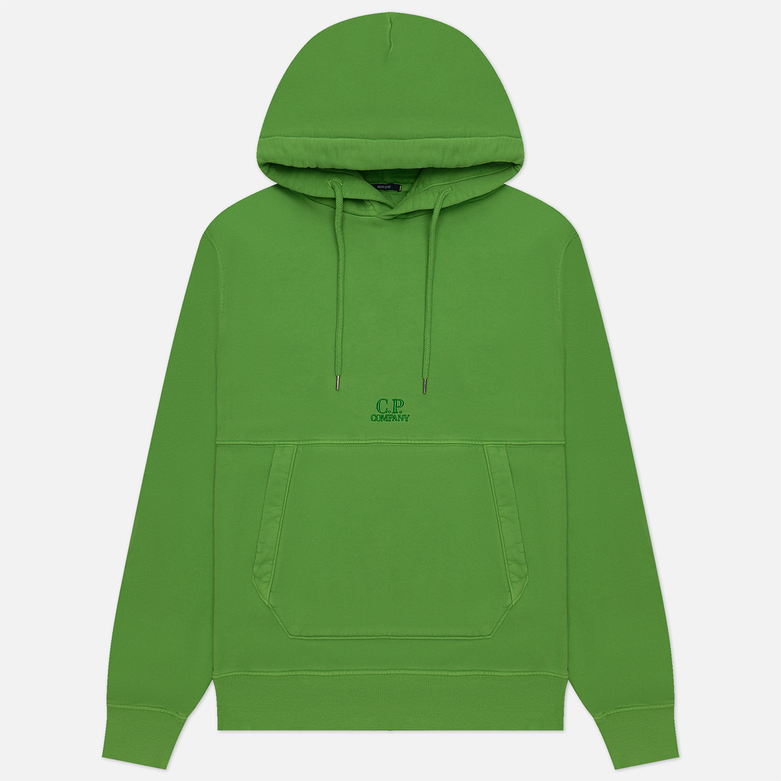 C.P. Company Мужская толстовка Brushed & Emerized Diagonal Fleece Logo Resist Dyed