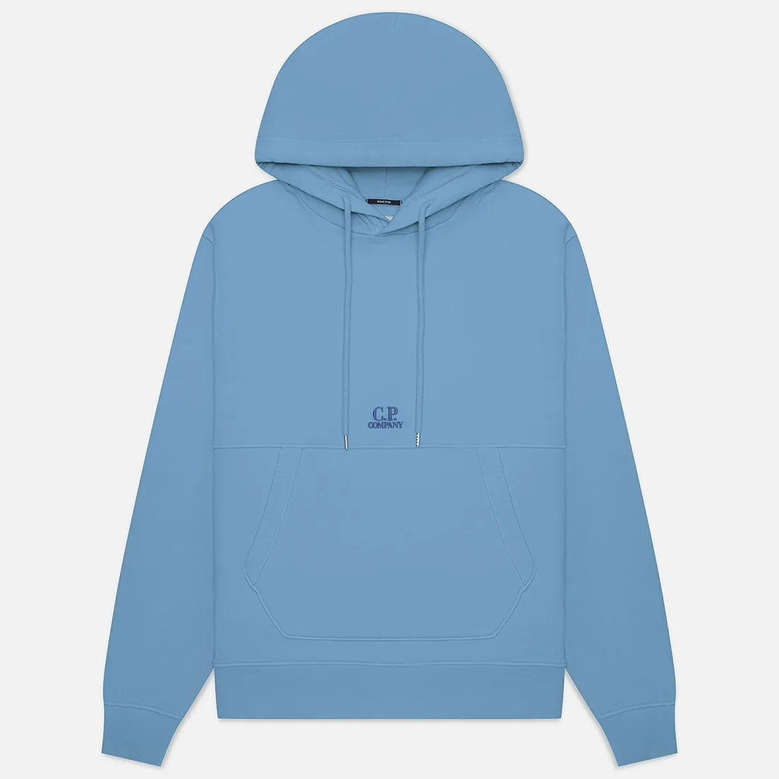C.P. Company Мужская толстовка Brushed & Emerized Diagonal Fleece Logo Resist Dyed