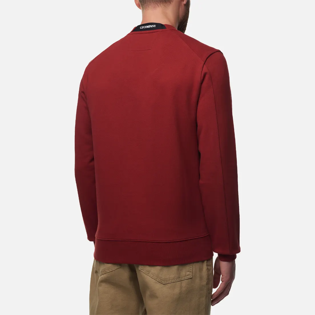 C.P. Company Мужская толстовка Diagonal Raised Fleece Lens