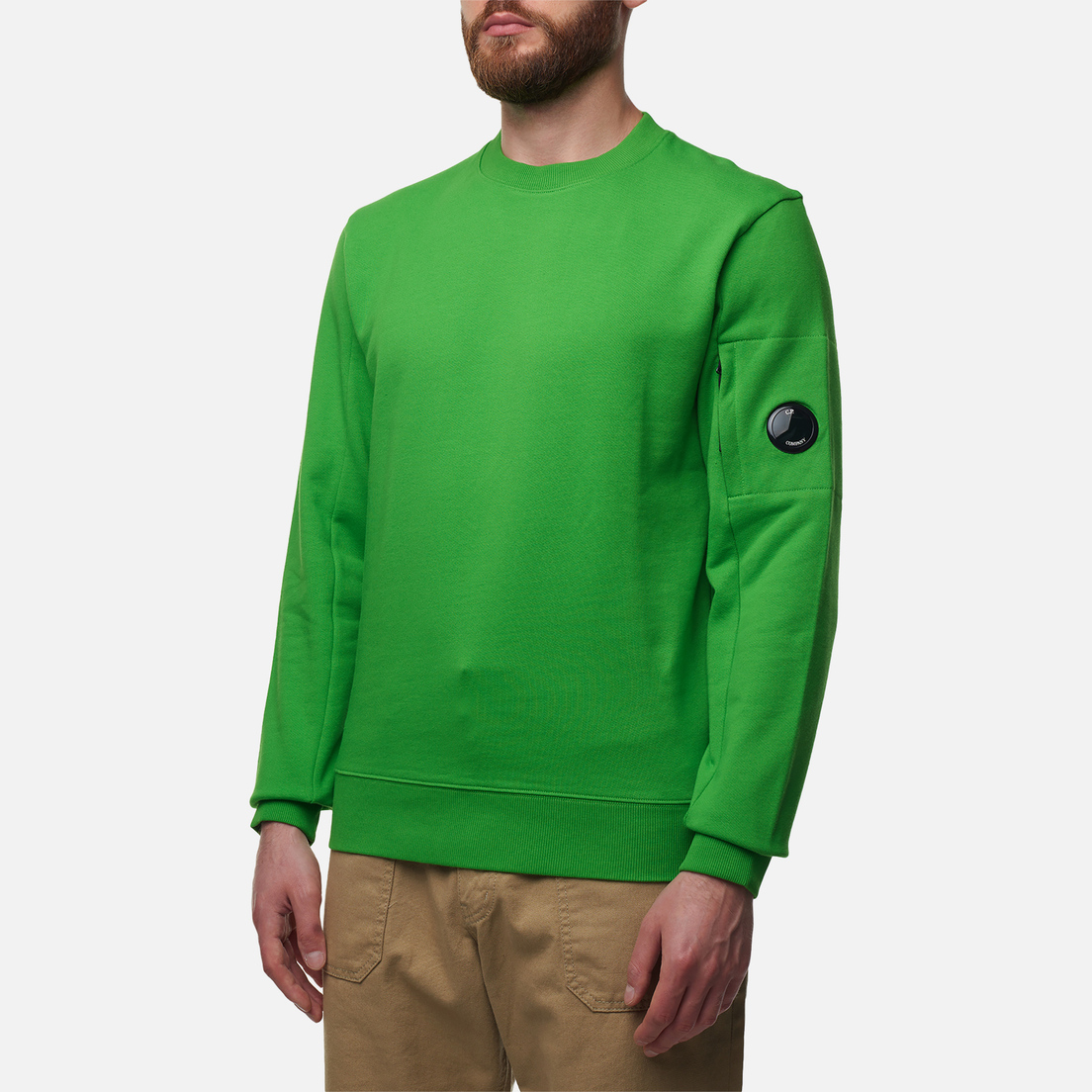 C.P. Company Мужская толстовка Diagonal Raised Fleece Lens