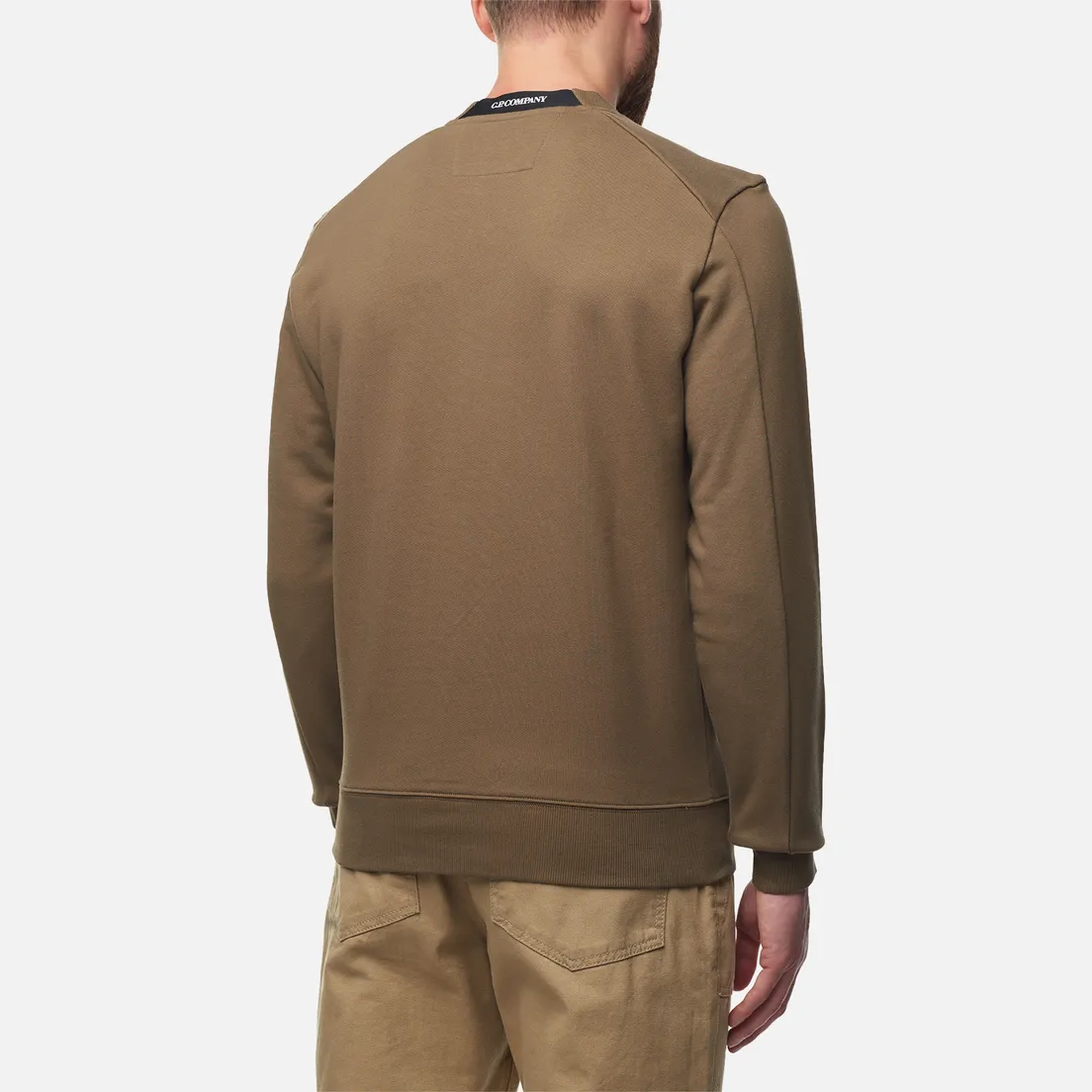 C.P. Company Мужская толстовка Diagonal Raised Fleece Lens