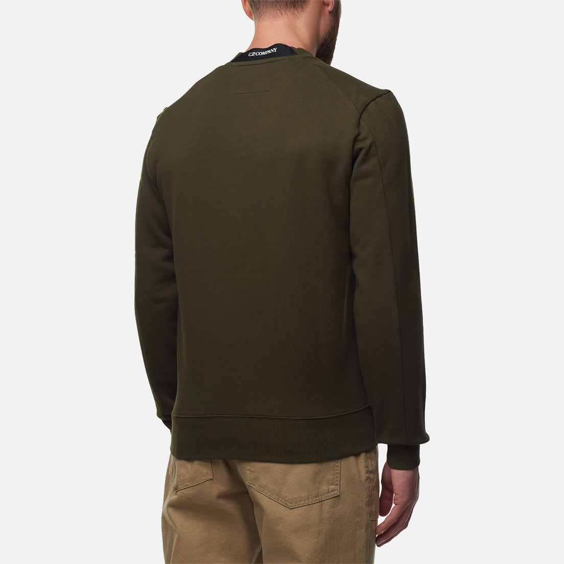 C.P. Company Мужская толстовка Diagonal Raised Fleece Lens