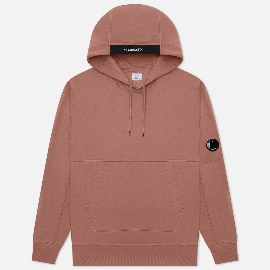 C.P. Company Мужская толстовка Diagonal Raised Fleece Lens Hoodie