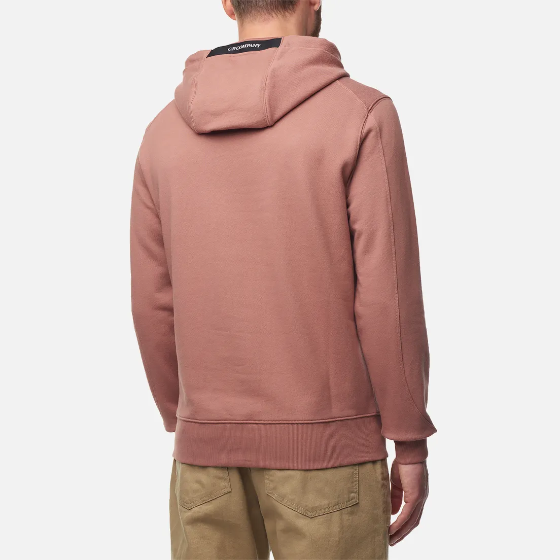 C.P. Company Мужская толстовка Diagonal Raised Fleece Lens Hoodie