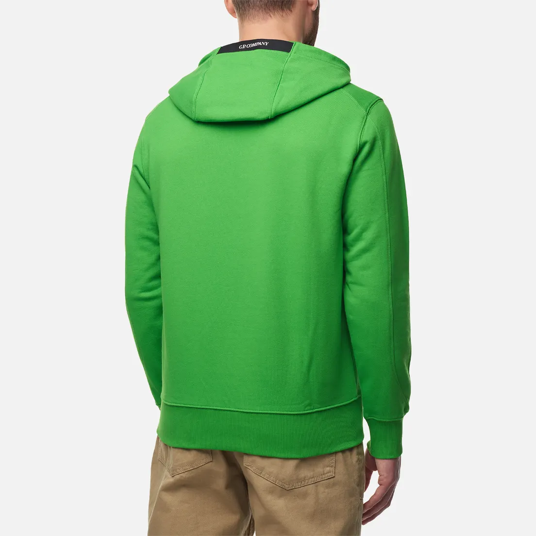 C.P. Company Мужская толстовка Diagonal Raised Fleece Lens Hoodie