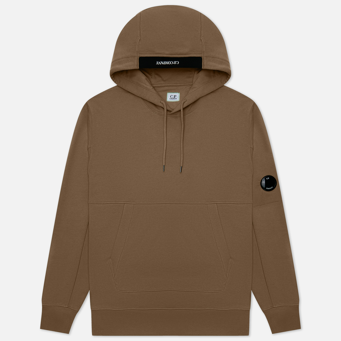 C.P. Company Мужская толстовка Diagonal Raised Fleece Lens Hoodie