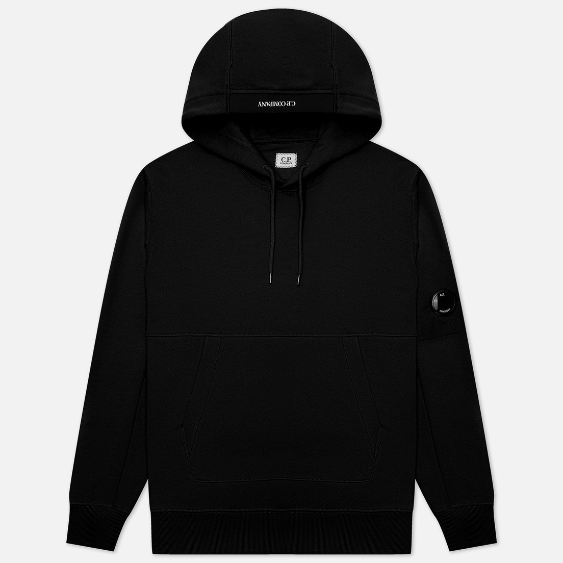 C.P. Company Мужская толстовка Diagonal Raised Fleece Lens Hoodie