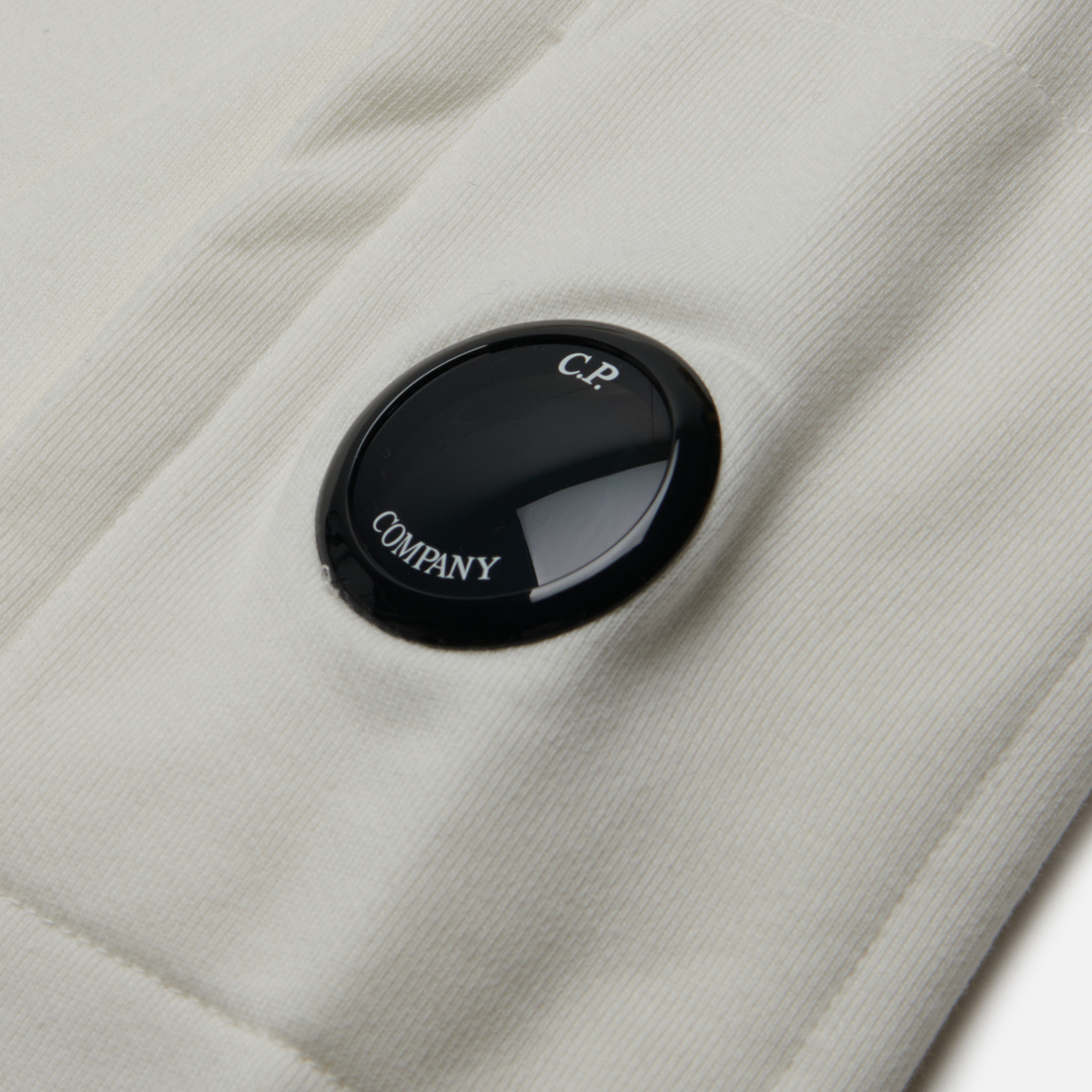 C.P. Company Мужская толстовка Diagonal Raised Fleece Zipped Ribbed