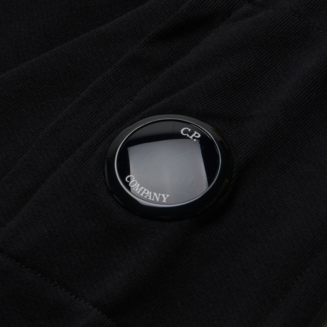 C.P. Company Мужская толстовка Diagonal Raised Fleece Zipped Ribbed