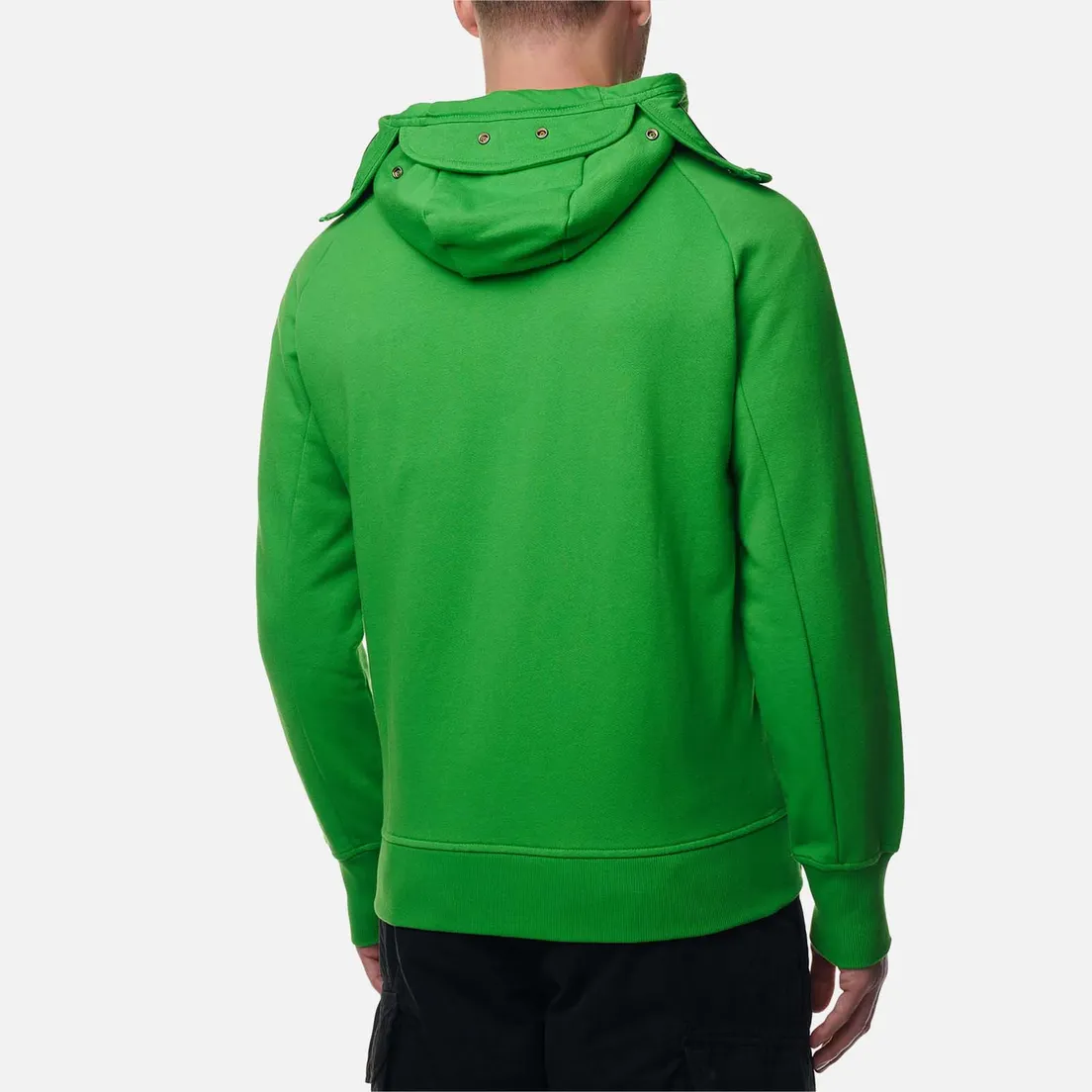 C.P. Company Мужская толстовка Diagonal Raised Fleece Explorer Goggle Full Zip