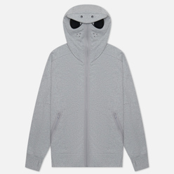 C.P. Company Мужская толстовка Diagonal Raised Fleece Explorer Goggle Full Zip