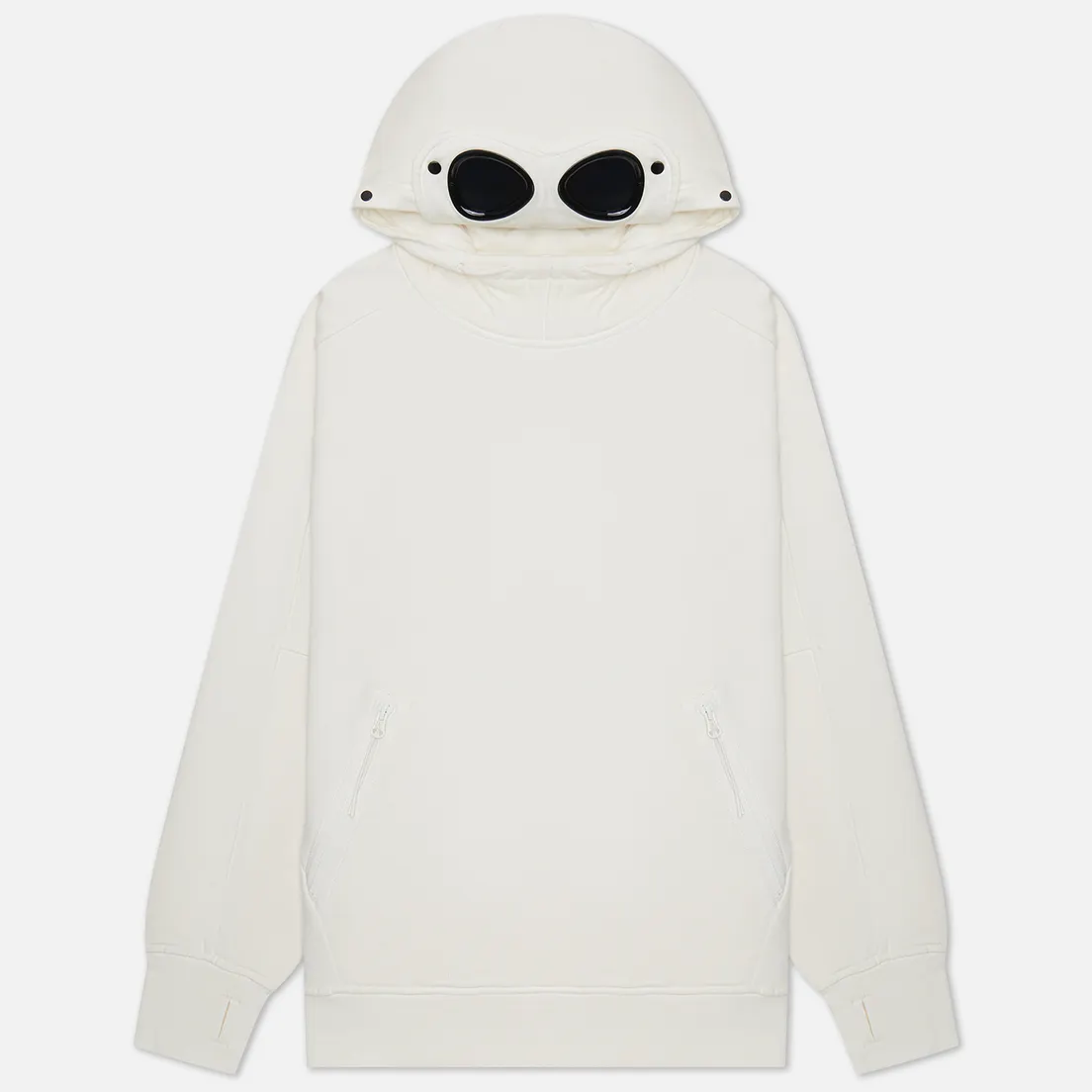 C.P. Company Мужская толстовка Diagonal Raised Fleece Goggle Ribbed