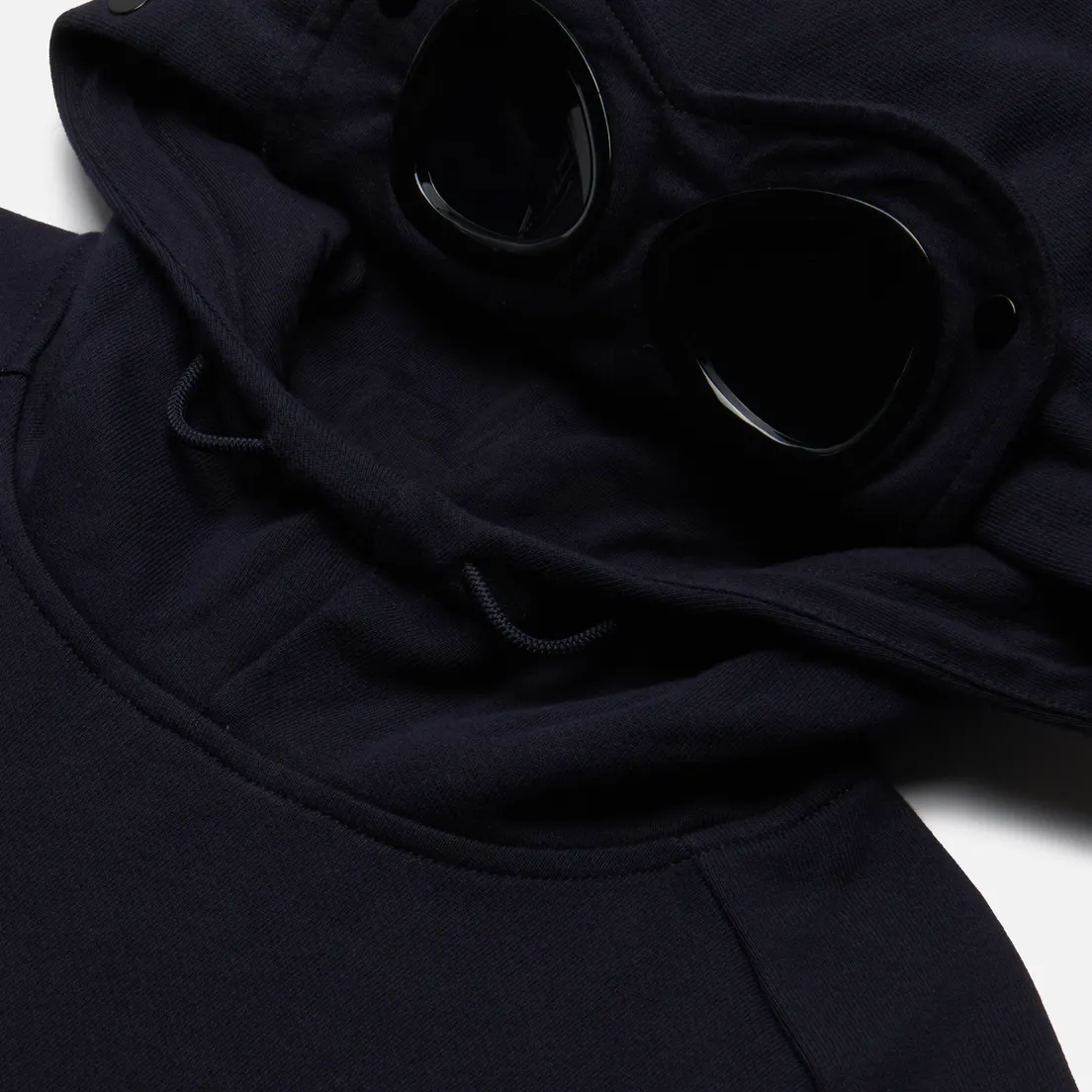 C.P. Company Мужская толстовка Diagonal Raised Fleece Goggle Ribbed