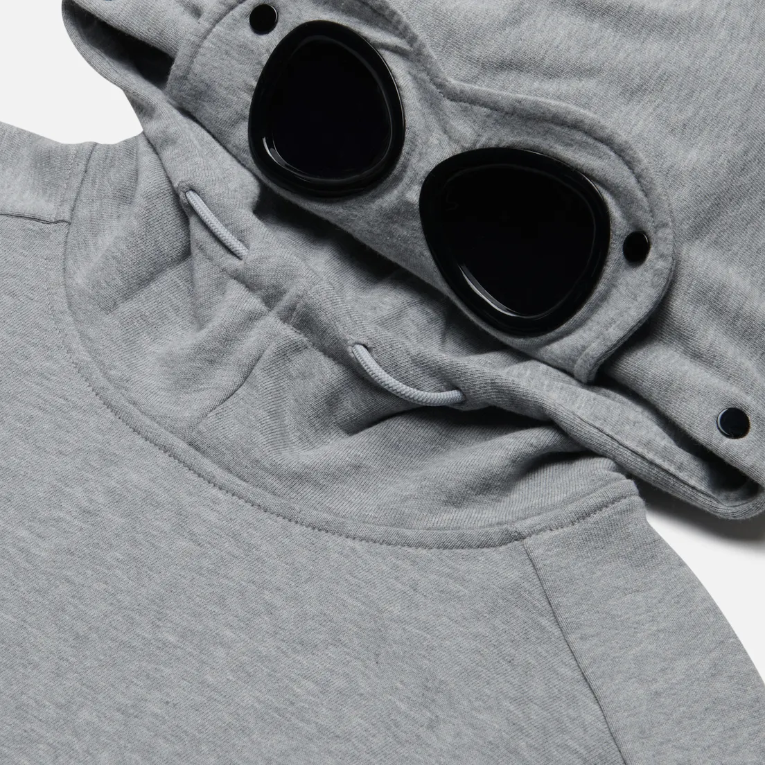 C.P. Company Мужская толстовка Diagonal Raised Fleece Goggle Ribbed