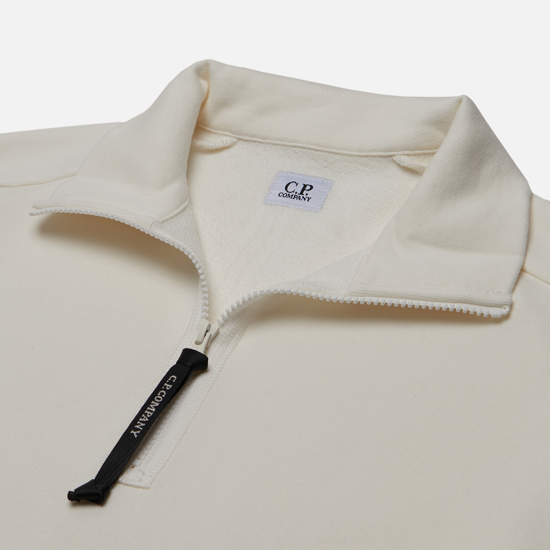 C.P. Company Мужская толстовка Diagonal Raised Fleece Quarter Zipped