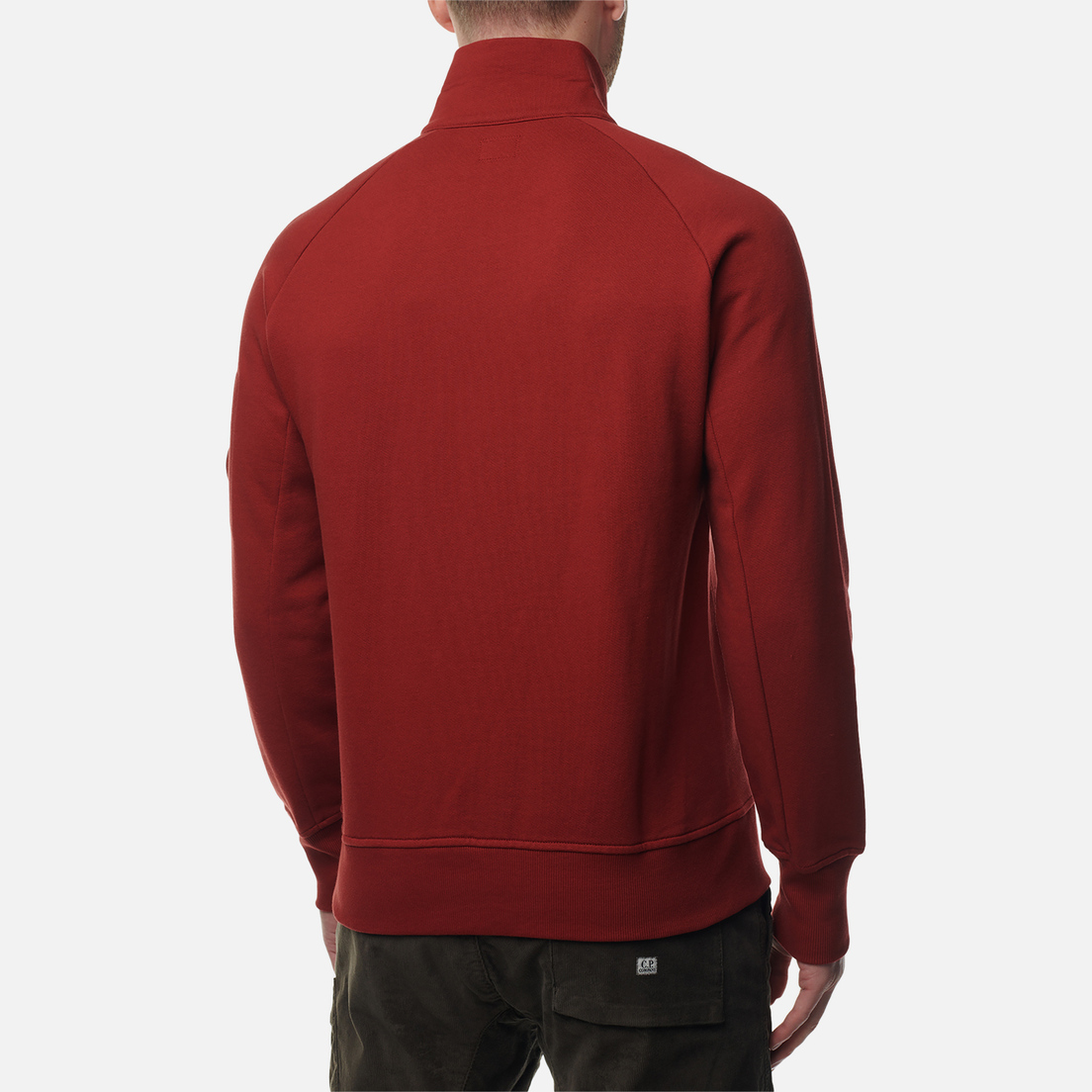 C.P. Company Мужская толстовка Diagonal Raised Fleece Quarter Zipped