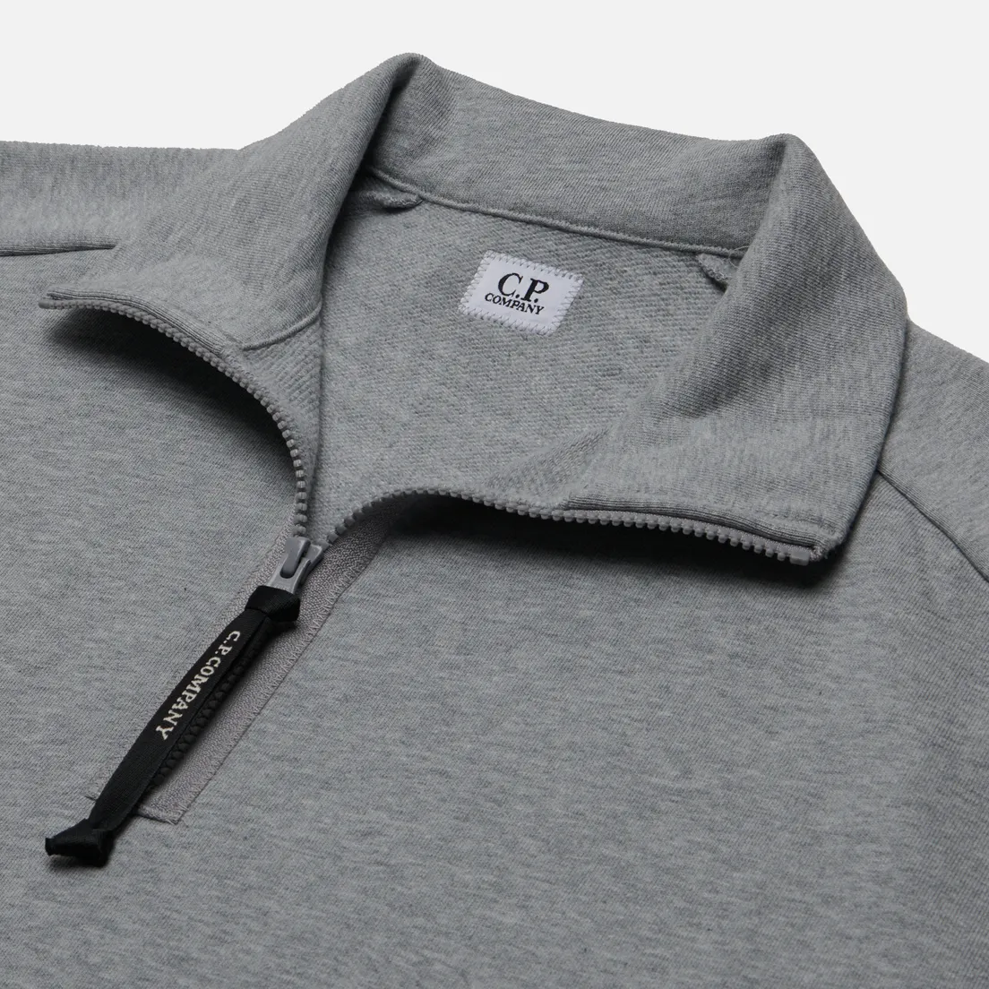 C.P. Company Мужская толстовка Diagonal Raised Fleece Quarter Zipped